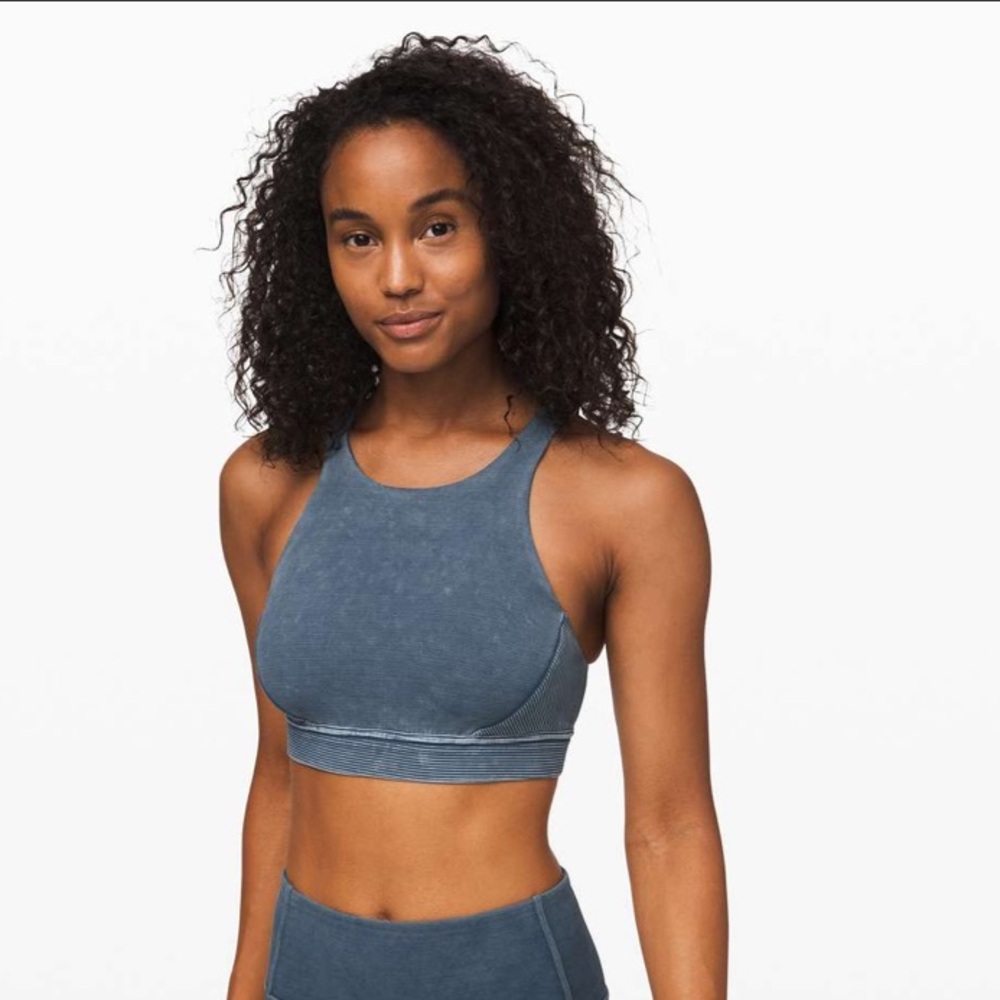 lululemon athletica Blue Sports Bra